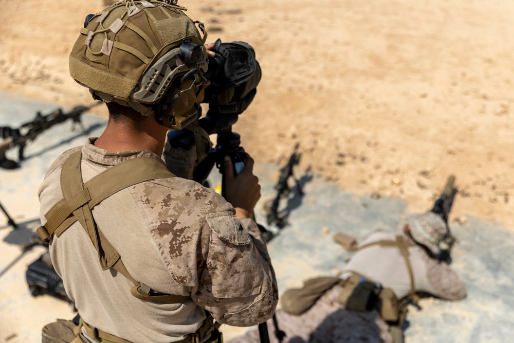 Bright Star 23: Designated Marksman and Machine Gun Range