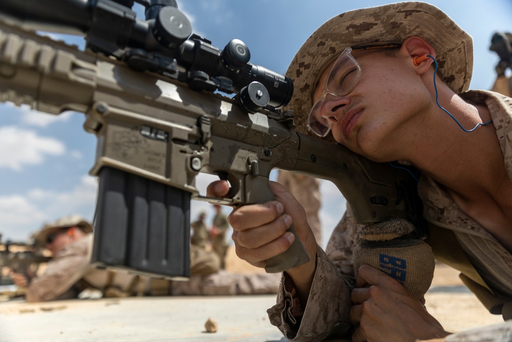 Bright Star 23: Designated Marksman and Machine Gun Range