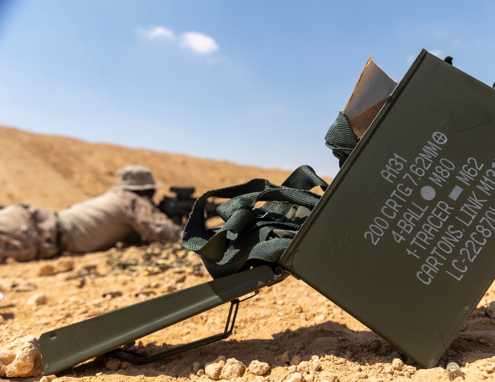 Bright Star 23: Designated Marksman and Machine Gun Range