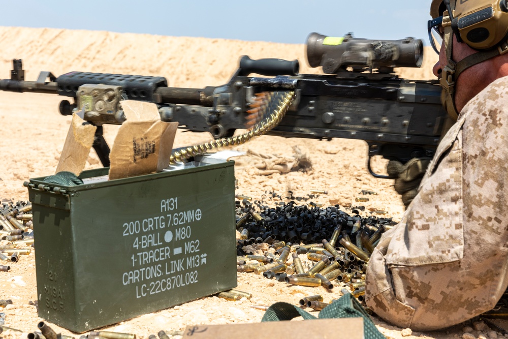 Bright Star 23: Designated Marksman and Machine Gun Range