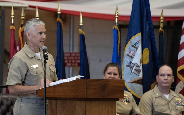 MESF Assumption of Command Ceremony