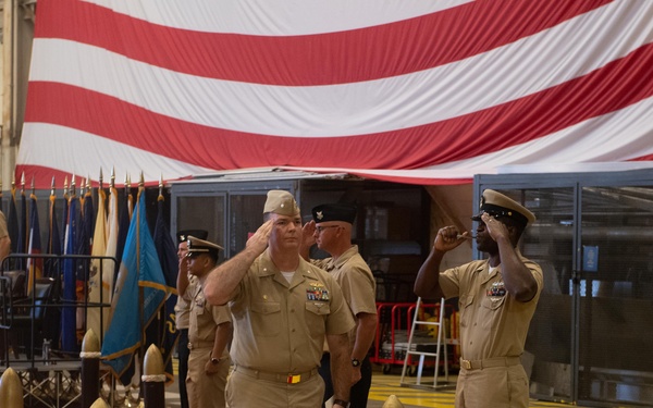 MESF Assumption of Command Ceremony
