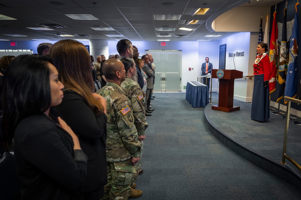 DSD Provides Remarks at DoD Suicide Awareness Recognition Ceremony