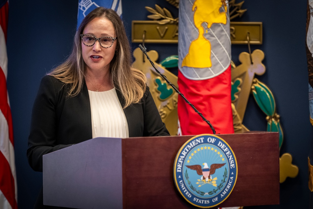 DSD Provides Remarks at DoD Suicide Awareness Recognition Ceremony