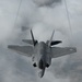 F-35C aerial refueling with the 155th ARW