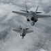 F-35C aerial refueling with the 155th ARW