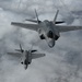 F-35C aerial refueling with the 155th ARW