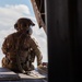 U.S. Army Crew Chief scans the horizon