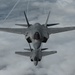 F-35C aerial refueling with the 155th ARW