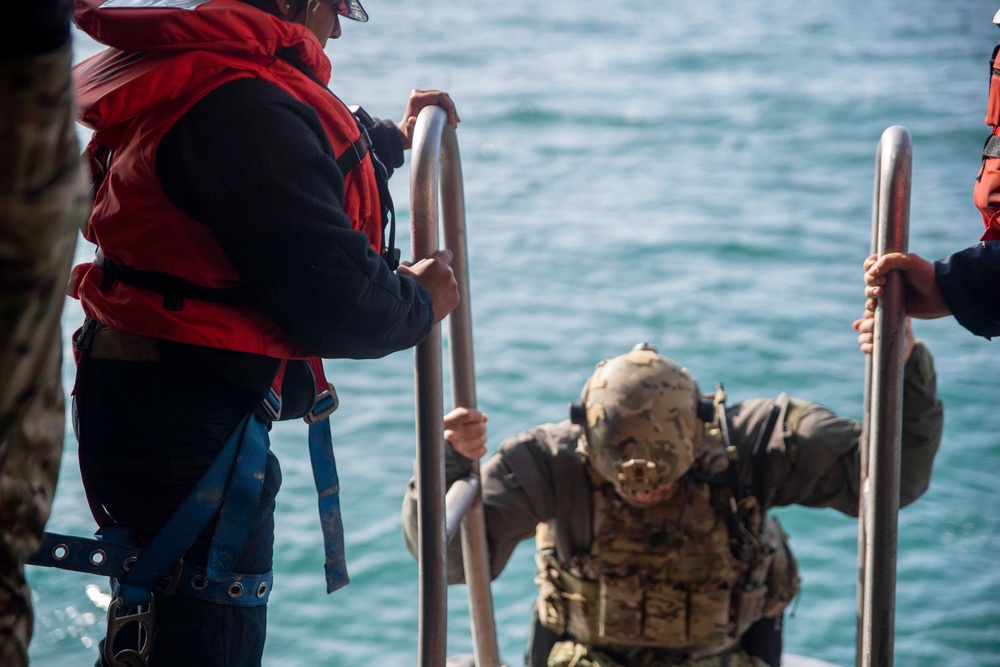 Naval Special Warfare Operators Conduct CCA Operations