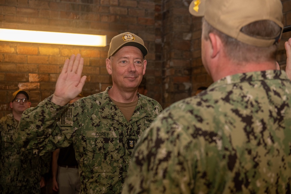 CMC Corey Reenlistment