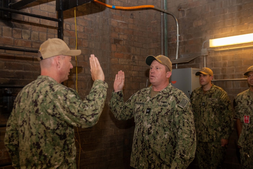 CMC Corey Reenlistment