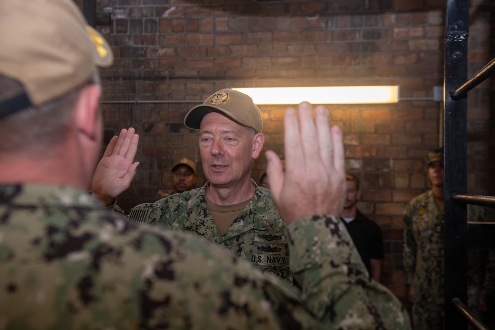 CMC Corey Reenlistment