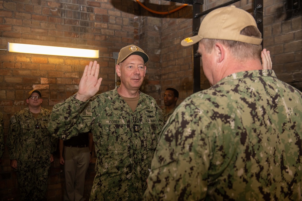 CMC Corey Reenlistment