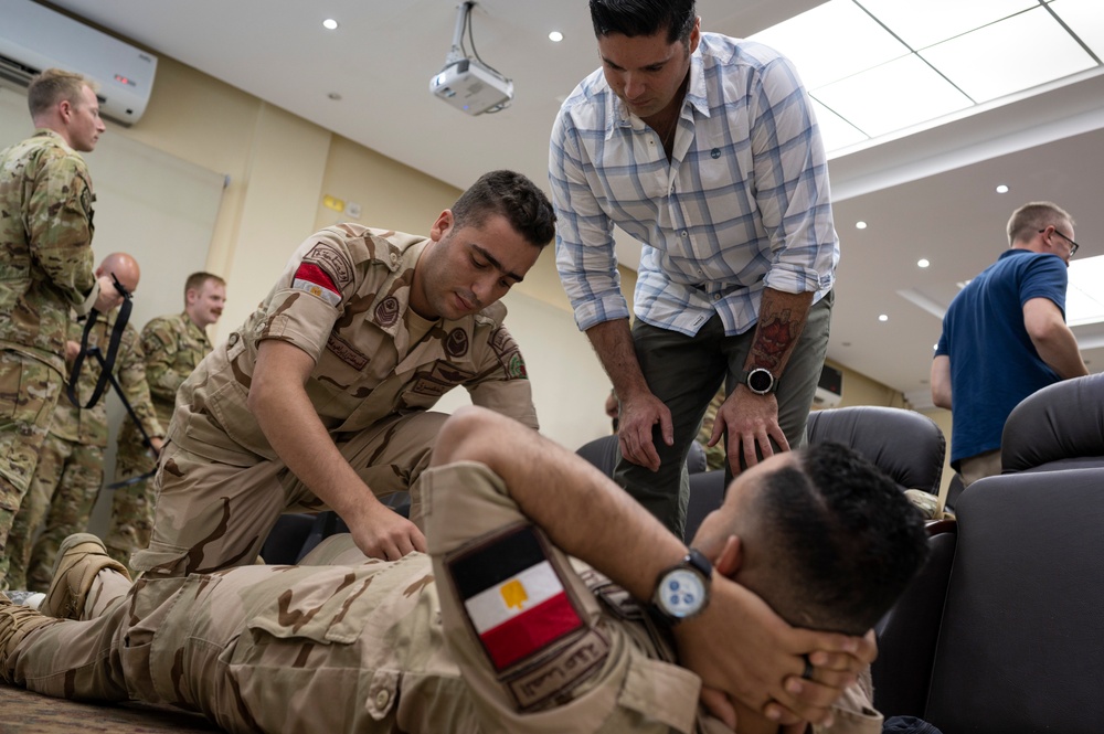 USAF, Egyptian Air Force demonstrate TCCC skills