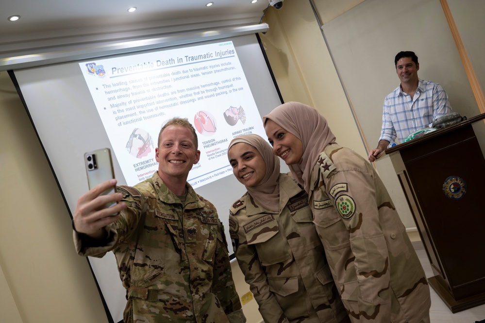 USAF, Egyptian Air Force demonstrate TCCC skills