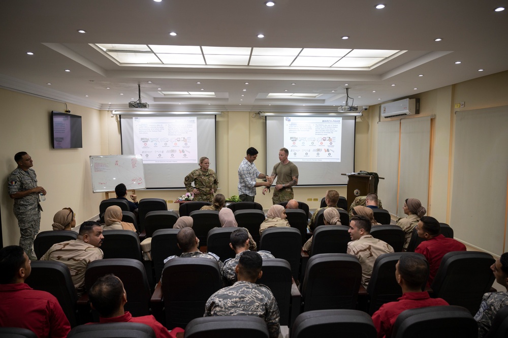 USAF, Egyptian Air Force demonstrate TCCC skills