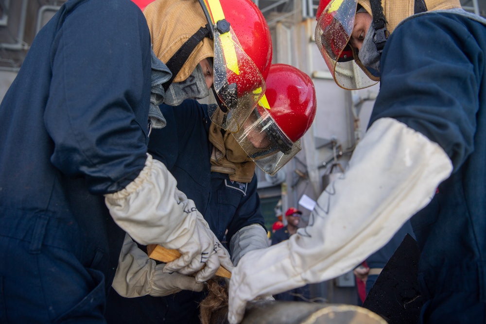 USS Carl Vinson (CVN70) Sailors Participate in DC Olympics
