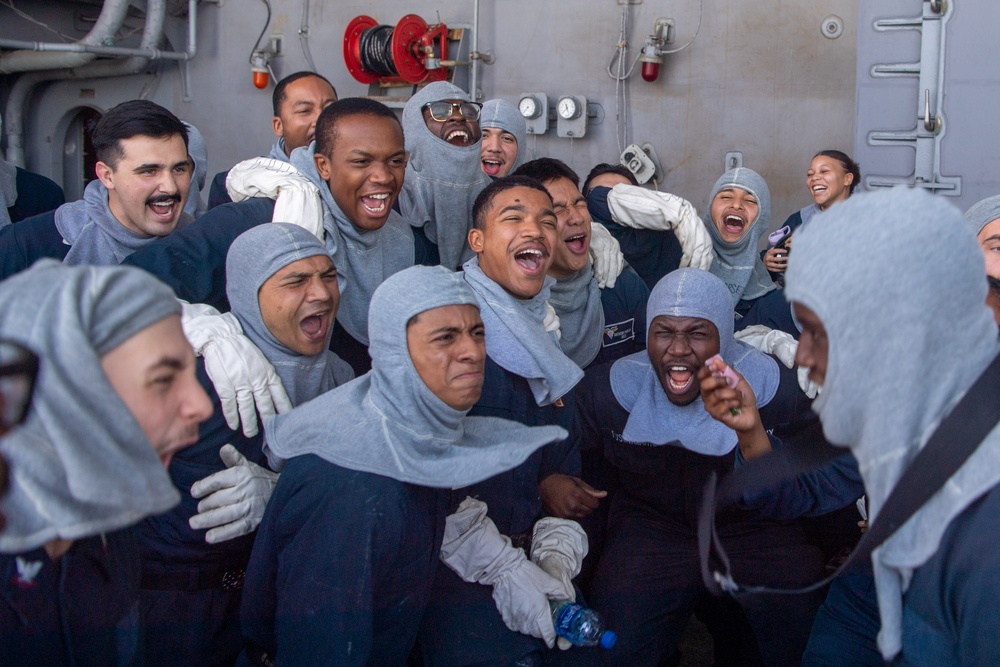 USS Carl Vinson (CVN70) Sailors Participate in DC Olympics