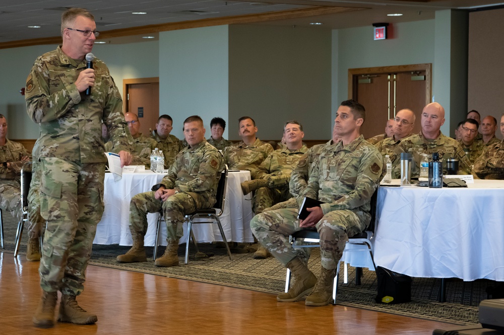 Ohio Air National Guard Chief's Huddle