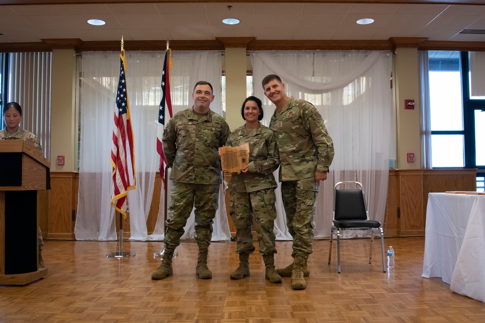 Ohio Air National Guard Chief's Huddle