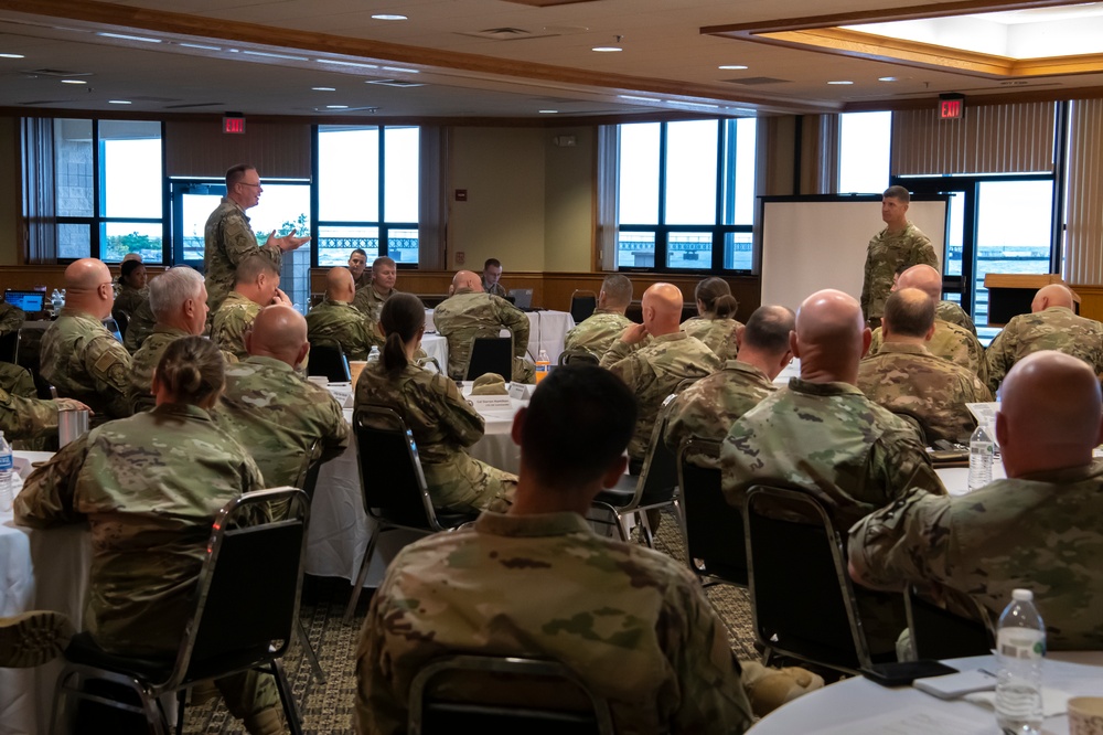 Ohio Air National Guard Chief's Huddle