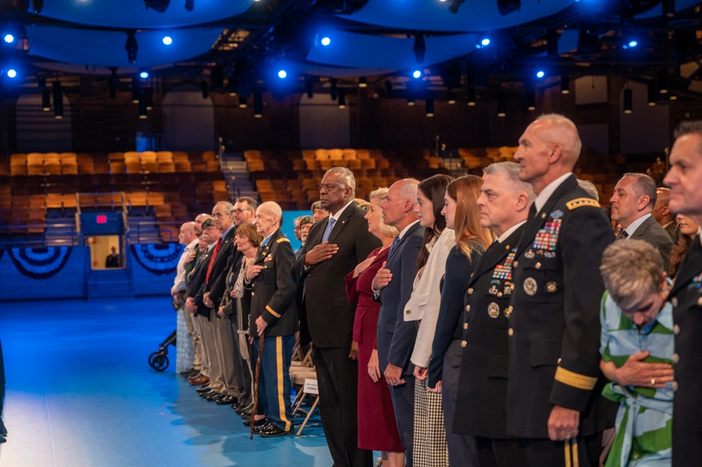 Secretary Austin Attends MOH Hall of Heroes Induction Ceremony