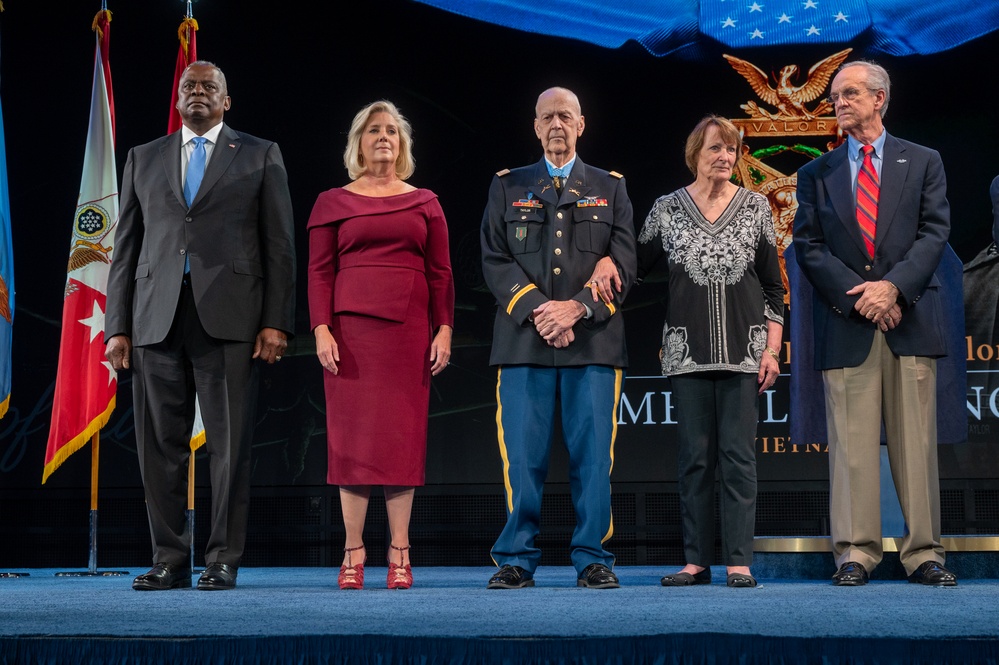 Secretary Austin Attends MOH Hall of Heroes Induction Ceremony