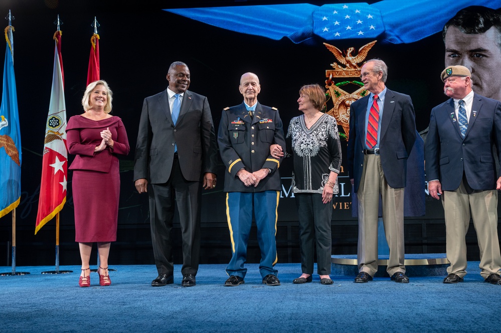 Secretary Austin Attends MOH Hall of Heroes Induction Ceremony