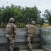 Spc. Justin Hepler practices throwing an M69 NATO practice grenade