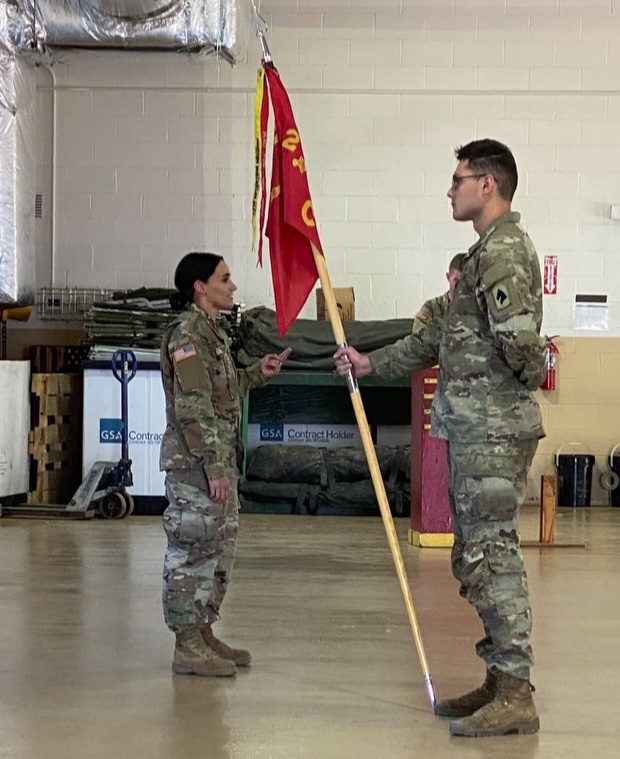 New captain leads top artillery battery