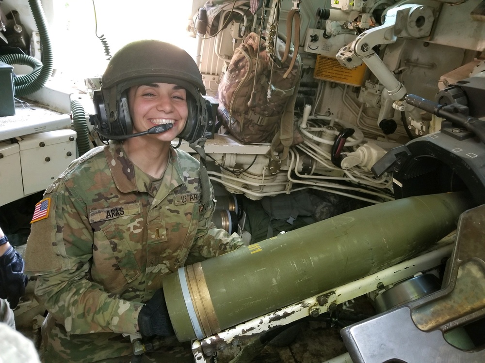 New captain leads top artillery battery