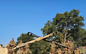 New captain leads top artillery battery