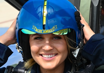U.S. Navy Blue Angels conduct Key Influencer Flight in Lincoln areaA
