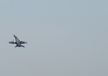 U.S. Navy Blue Angels conduct Key Influencer Flight in Lincoln area