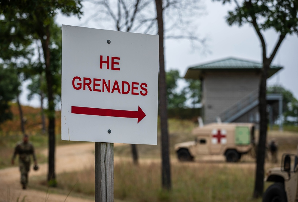 Soldiers Compete at Live Grenade Event