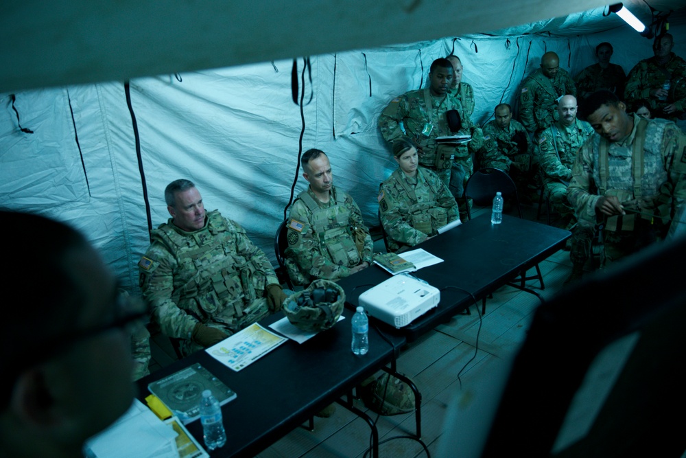 200th Military Police Command conducts large scale detention operations training at CSTX 86-23-02