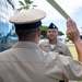 Pacific Missile Range Facility (PMRF), Barking Sands, Holds a reenlistment ceremony for Hospital Corpsman 1st Class Jeremy Lee.