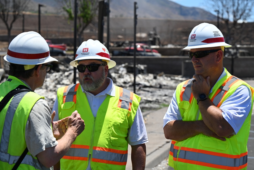 USACE continues coordination for Hawai‘i Wildfires fire-damaged debris removal