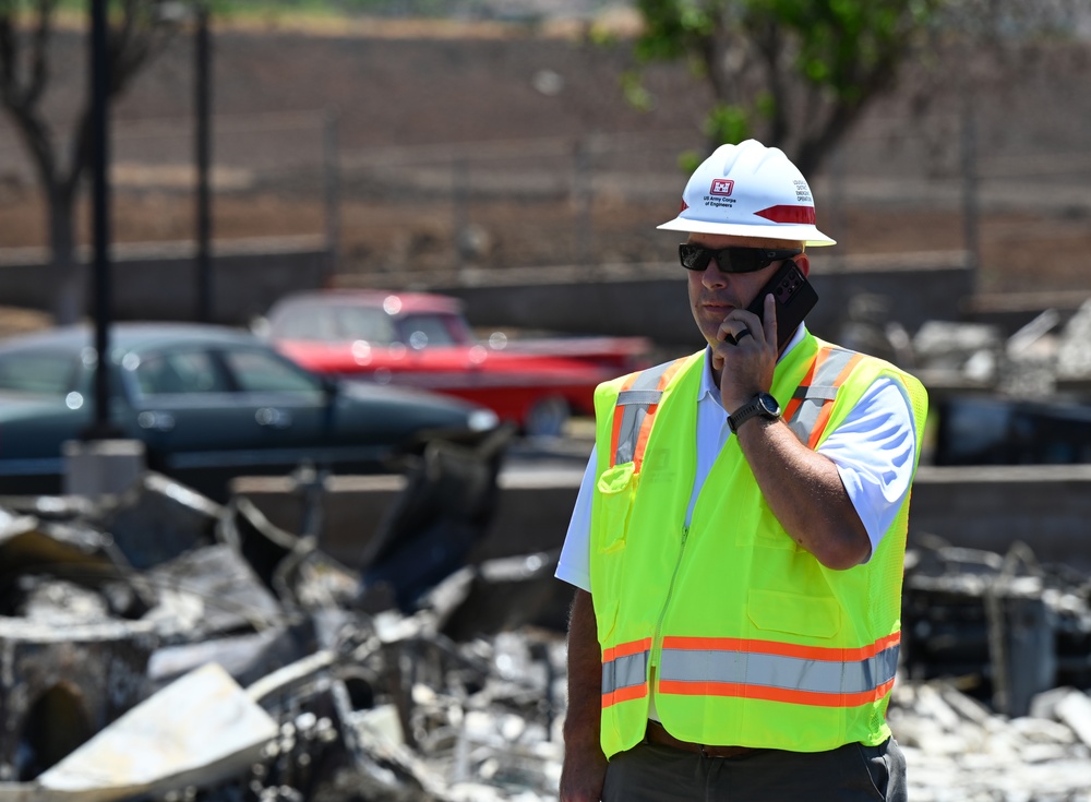 USACE continues coordination for Hawai‘i Wildfires fire-damaged debris removal