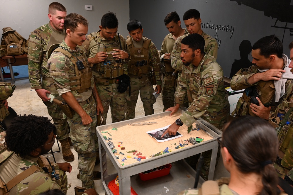 PACAF Security Forces and Munitions undergoes Commando Warrior training