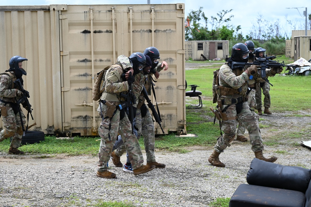 PACAF Security Forces and Munitions undergoes Commando Warrior training