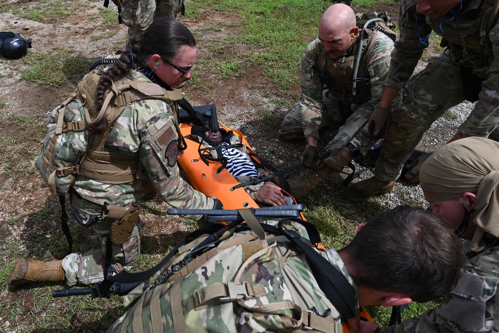 PACAF Security Forces and Munitions undergoes Commando Warrior training