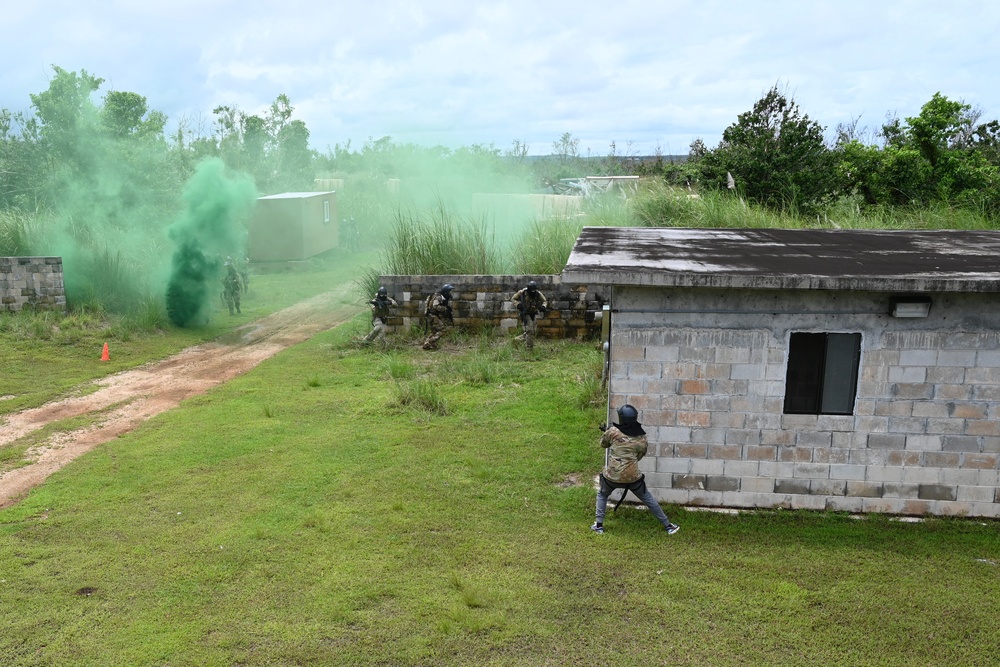 PACAF Security Forces and Munitions undergoes Commando Warrior training