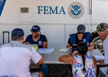 A Mobile Registration Intake Center in Florida