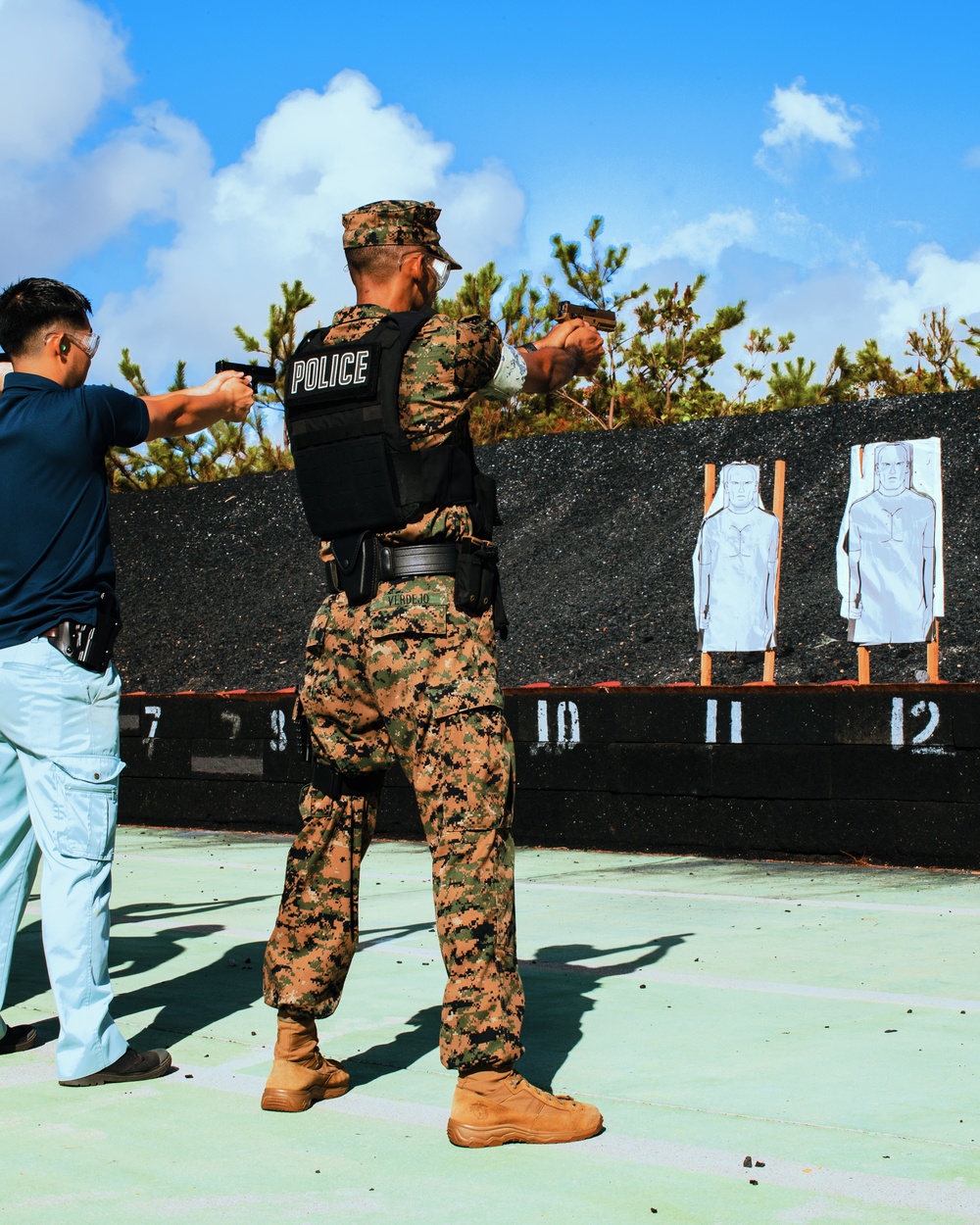 PMO Marines Enhance Marksmanship on Camp Hansen