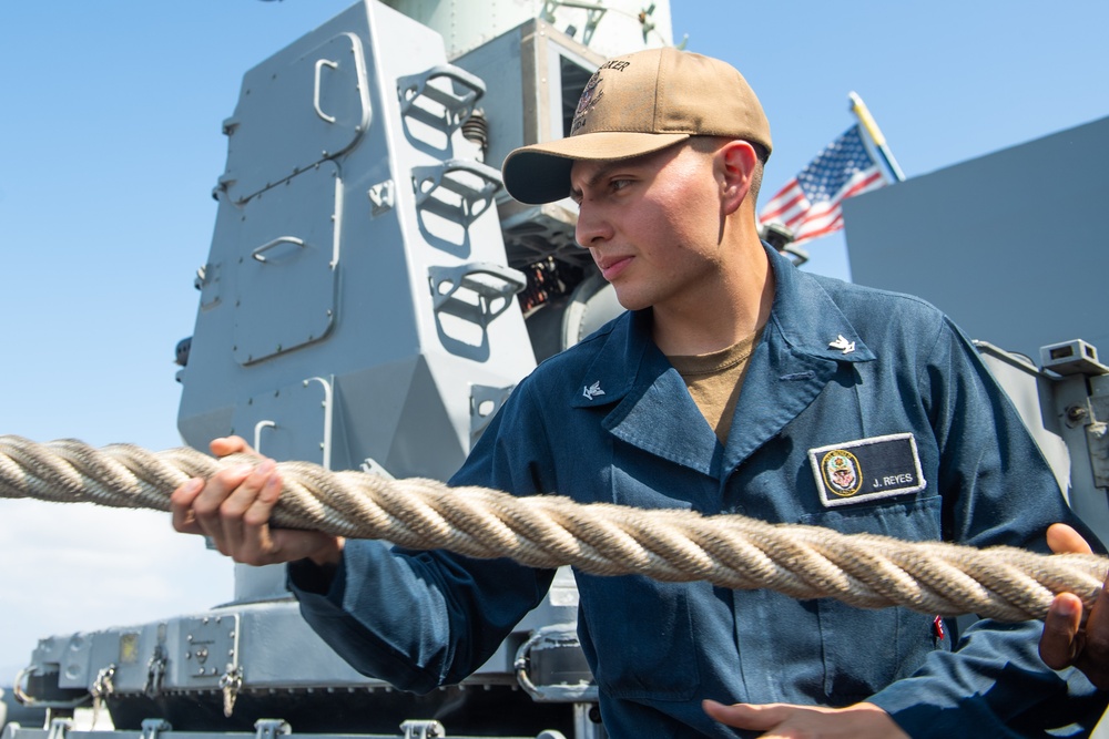 Boxer Sailors Set Sea and Anchor