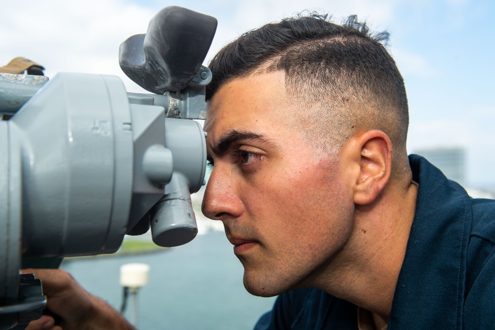 Boxer Sailors Set Sea and Anchor