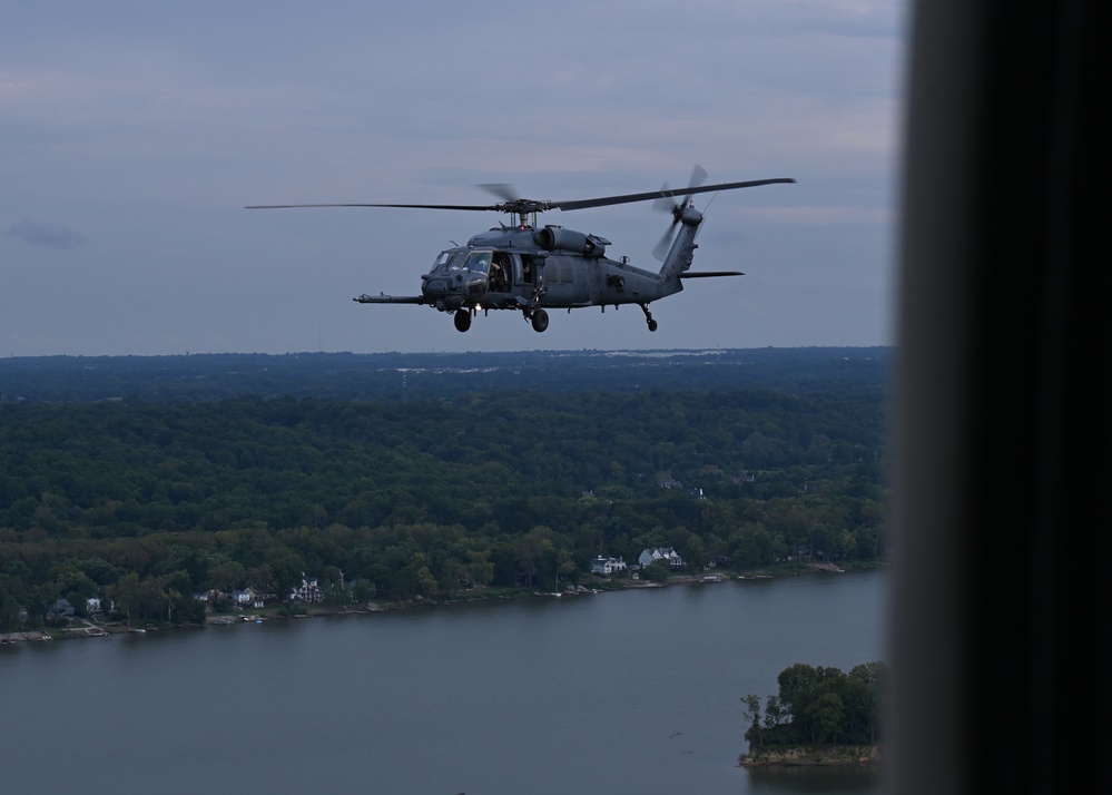 DM’s HH-60Gs fly last mission