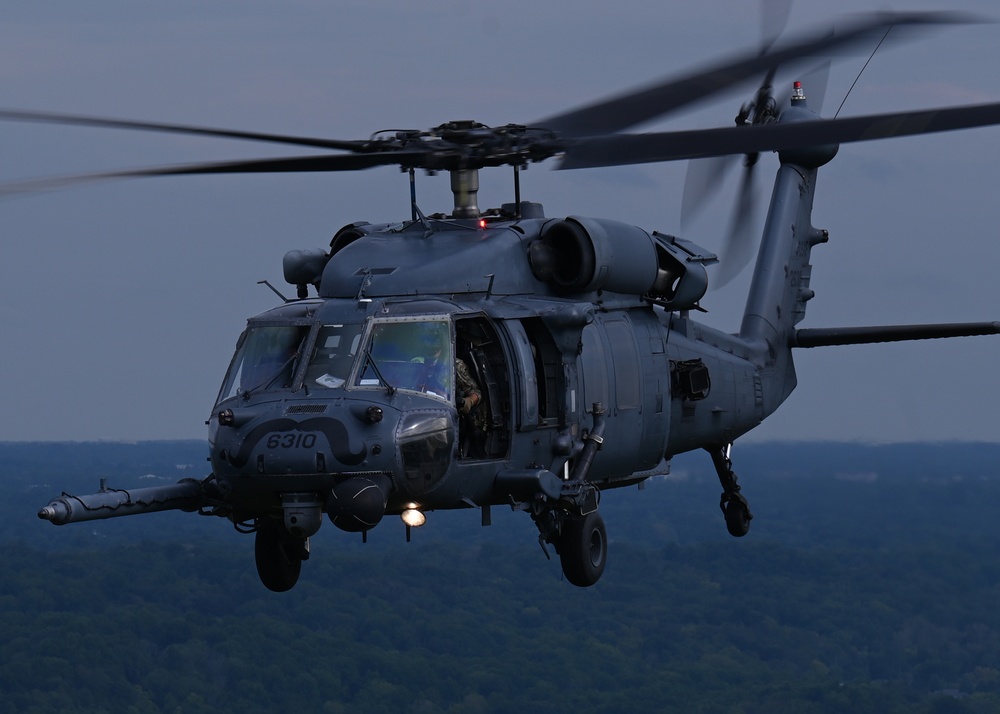 DM’s HH-60Gs fly last mission